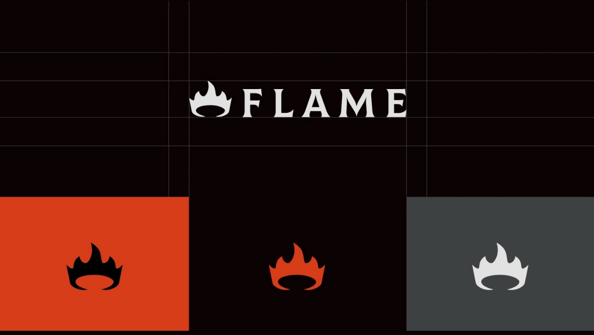 Доброго времени 🔥 Разработали кейс по брендингу для ресторана Flame | Сетка — социальная сеть от hh.ru