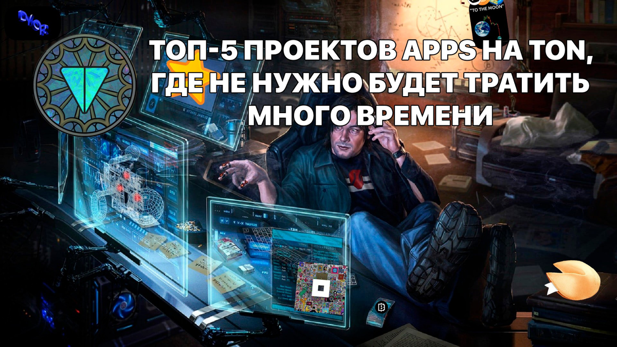 Топ-5 проектов Apps на TON, где не нужно будет тратить много времени, всё по принципу DOGS, HRUM и тому подобных.
https://teletype.in/@cryptonik/ZIa1bnNnHM7 👈 | Сетка — социальная сеть от hh.ru