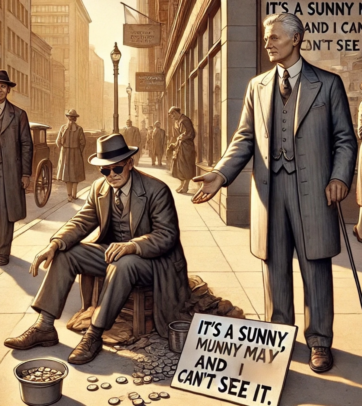 Встречал эту историю о Дэвиде Огилви и слепом в нескольких источниках, но с разными деталями. И если честно, я не верю в её реальность | Сетка — социальная сеть от hh.ru