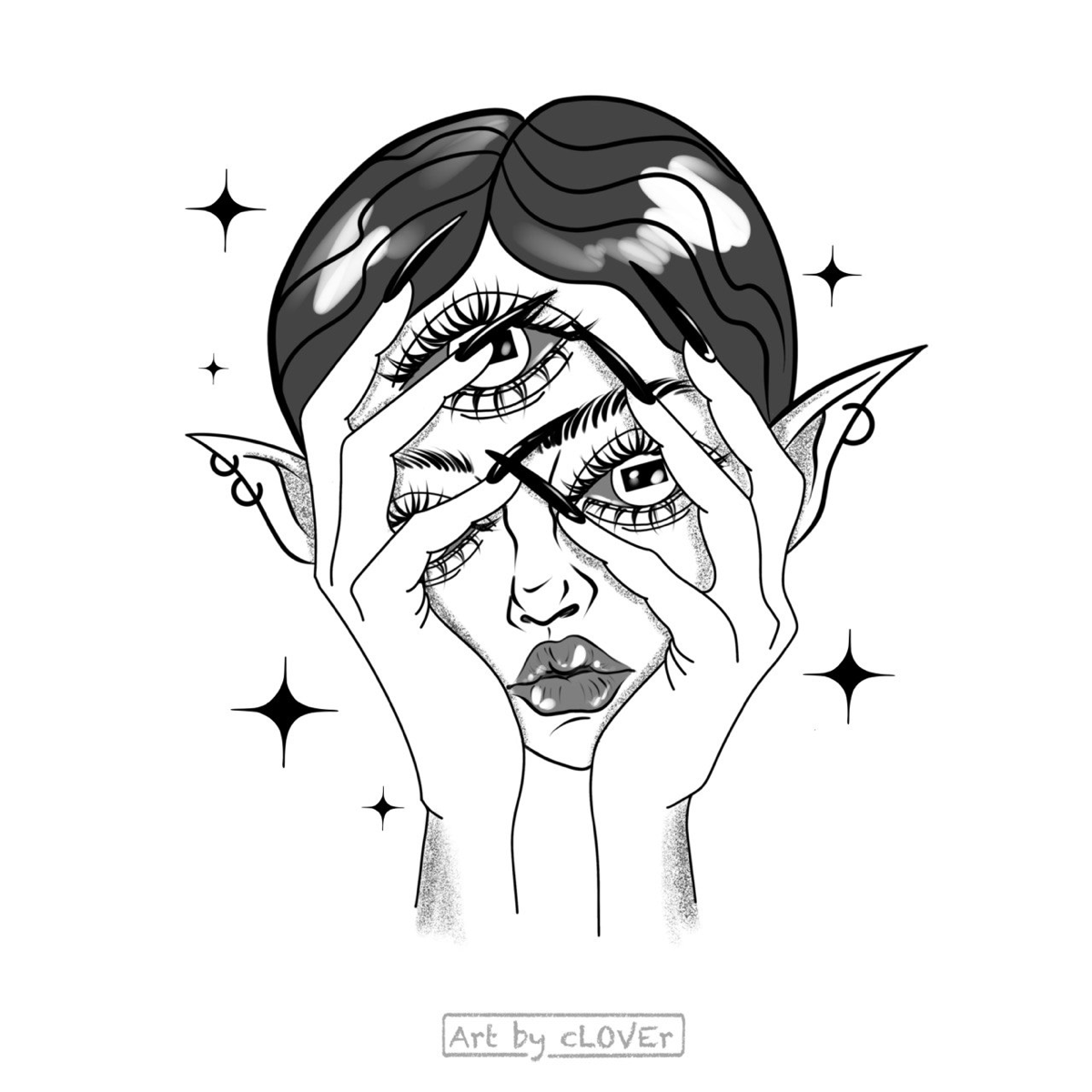 Продолжаю делиться иллюстрашками инктобера
🤍🩶🖤
День 4 - экзотический (exotic)
День 5 - бинокль (binoculars)
Эти ребята навеяны НЛО, рептилоидами, гуманоидами, в общем крутыми чуваками)  
А в группе ВК... | Сетка — социальная сеть от hh.ru