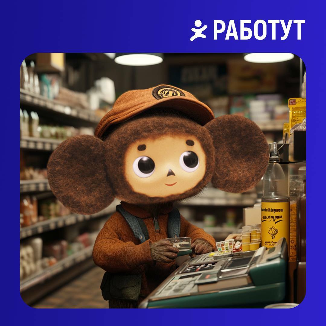 А что если бы герои советских мультфильмов пошли на работу? 🤪
Мы уверены, что Чебурашка отлично смотрится в роли кассира, Винни Пух превосходно готовит, а Волк из «Ну, погоди!» будет рад работать на с... | Сетка — социальная сеть от hh.ru