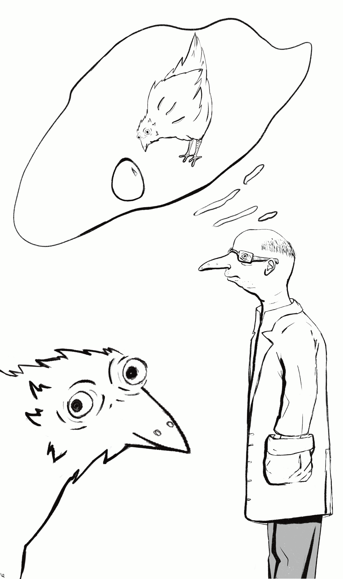 Ну что ж, теперь я инженер-исследователь.
Эх… 🐔 или 🥚 ? | Сетка — социальная сеть от hh.ru
