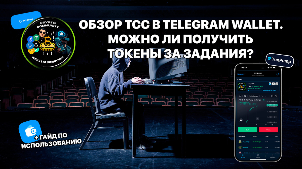 Завтра в пятницу 19.30 будет эфир, приходите пообщаться + будет обзор ситуации по крипте.
Обзор TCC в Telegram wallet. Можно ли получить токены за задания? + Гайд по использованию
https://teletype | Сетка — социальная сеть от hh.ru