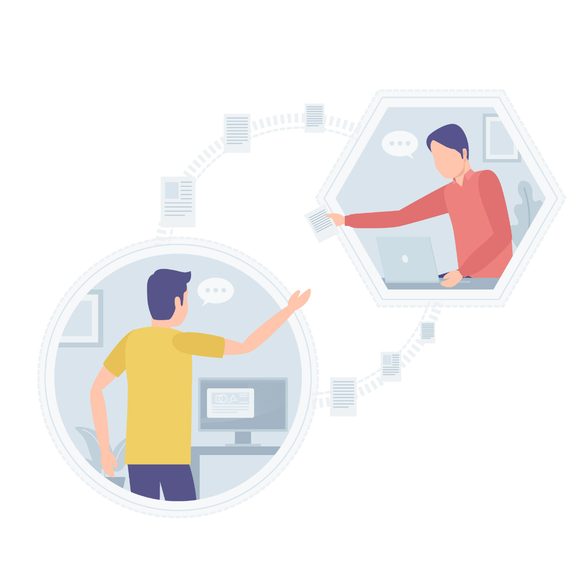 В чём разница между синхронным и асинхронным взаимодействием | Сетка — социальная сеть от hh.ru