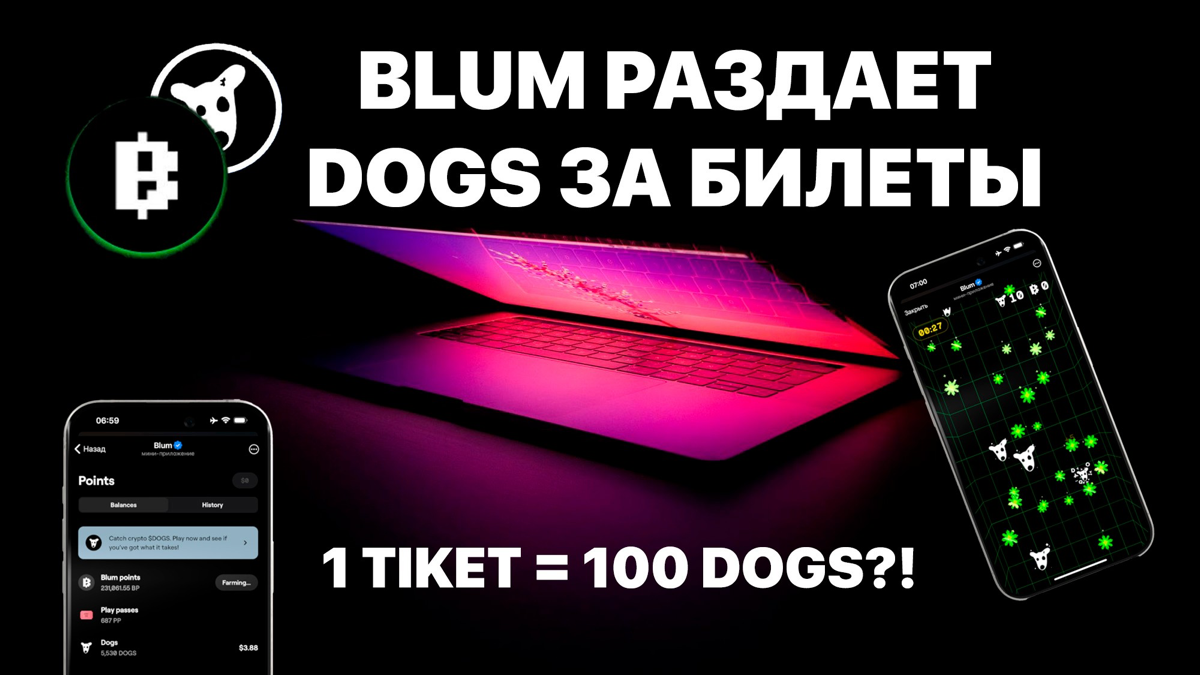 BLUM раздает DOGS за билеты. 1 Tiket = 100 DOGS?!
https://teletype.in/@cryptonik/UOh55PuuKRk 👈 | Сетка — социальная сеть от hh.ru