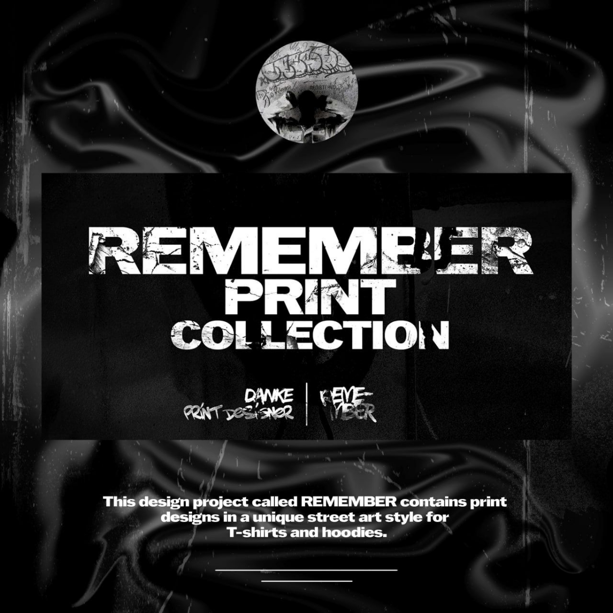 🖤Дизайнерский проект с коллекцией одежды под названием REMEMBER | Сетка — социальная сеть от hh.ru