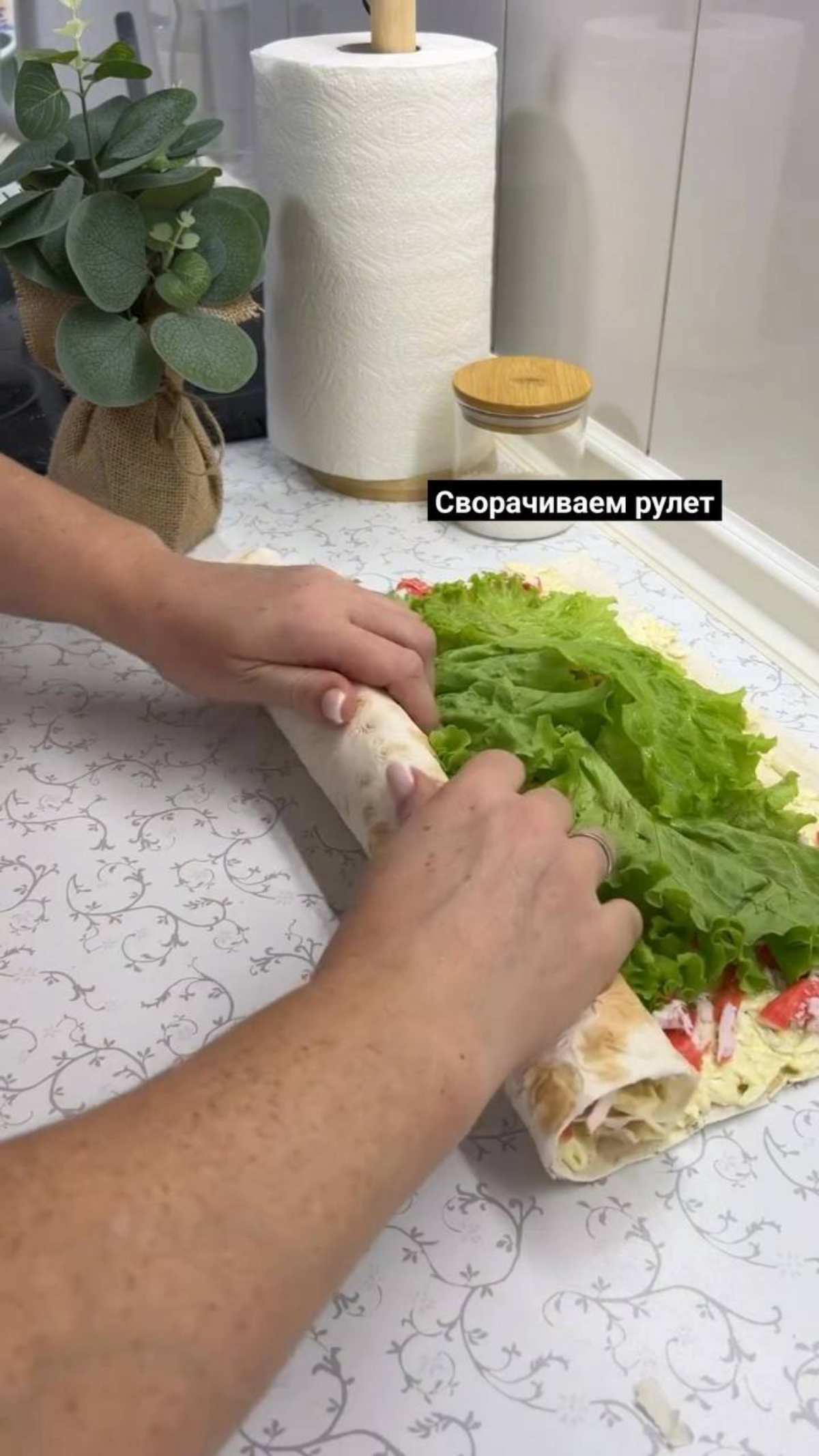 Рулет с крабовыми палочками | Сетка — социальная сеть от hh.ru