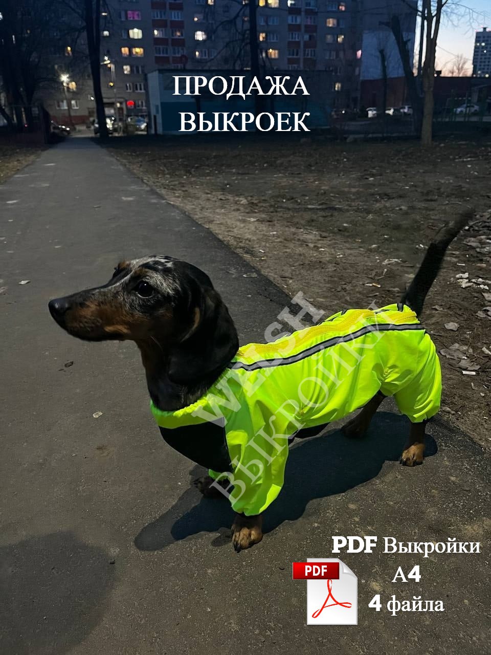 Выкройка комбинезона построена на собаку породы мини-ТАКСА | Сетка — социальная сеть от hh.ru