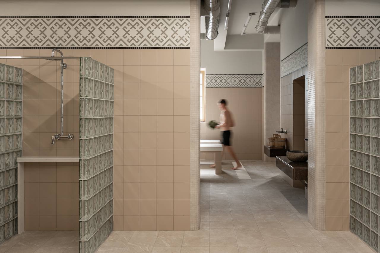 Переустройство бань 1959 года в Уфе выполнено по проекту местного архитектурного бюро PRSPKT | Сетка — социальная сеть от hh.ru