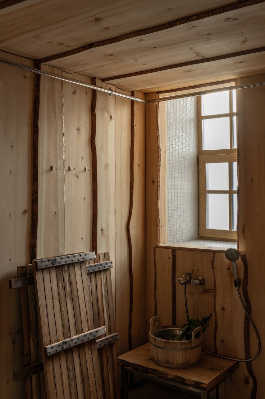 Переустройство бань 1959 года в Уфе выполнено по проекту местного архитектурного бюро PRSPKT | Сетка — социальная сеть от hh.ru