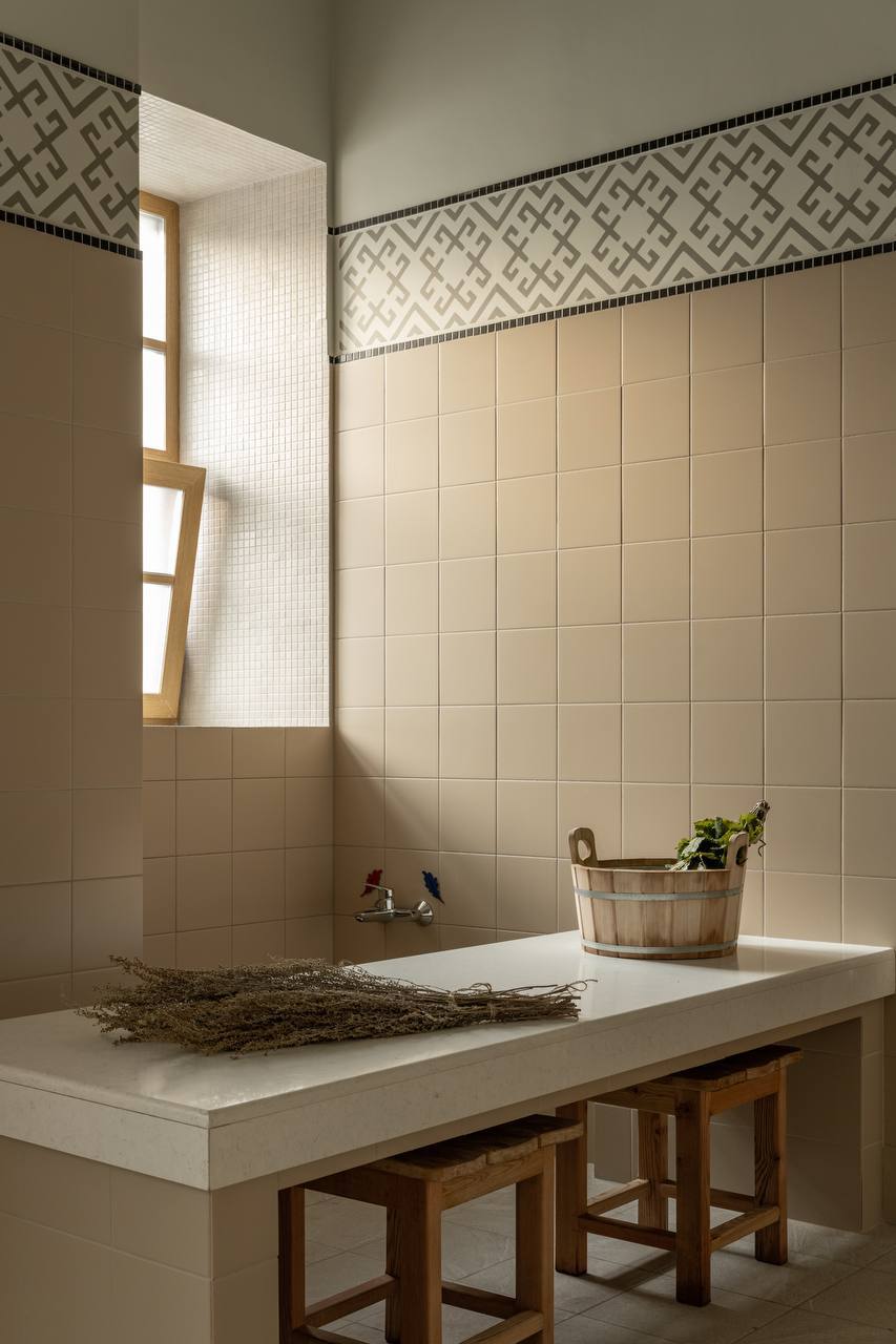 Переустройство бань 1959 года в Уфе выполнено по проекту местного архитектурного бюро PRSPKT | Сетка — социальная сеть от hh.ru