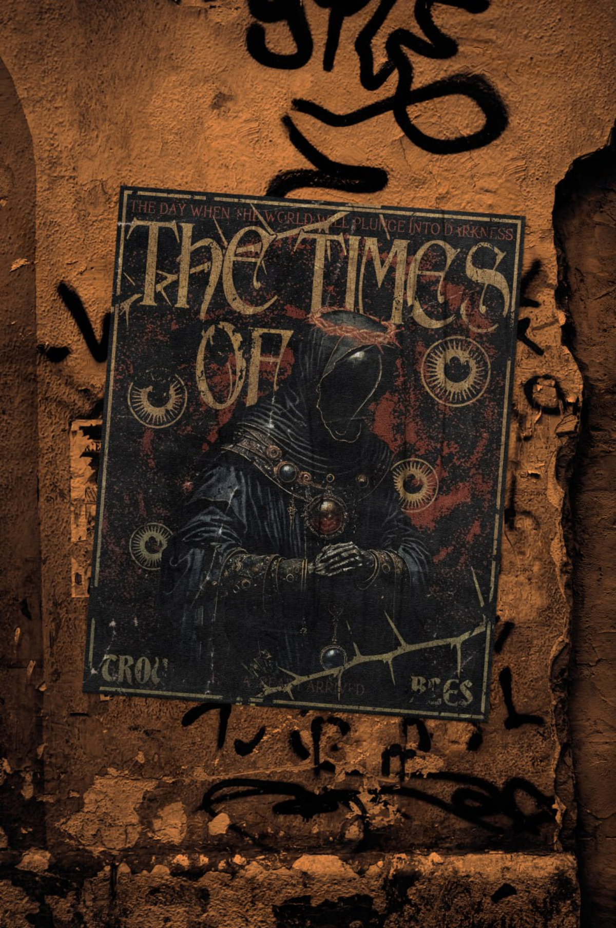 🖤 Дизайн постера под названием THE TIMES OF DARKNESS
🏴Если вам нужен стильный постер для вашего произведения, продукта, можете обращаться смело ко мне!
®️*Более 40 выполненных заказов!       
       
... | Сетка — социальная сеть от hh.ru