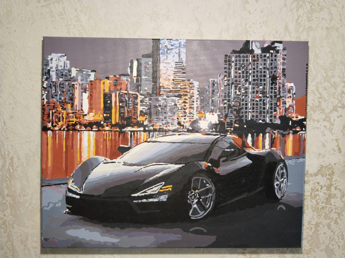 Картина Ещё одна, 50*40 см.
Ещё одна машинка, но на двоих.
Для любителей видов ночного города. Остановка перед движением.
И снова.
Тёмная сторона материи выделяет свет | Сетка — социальная сеть от hh.ru