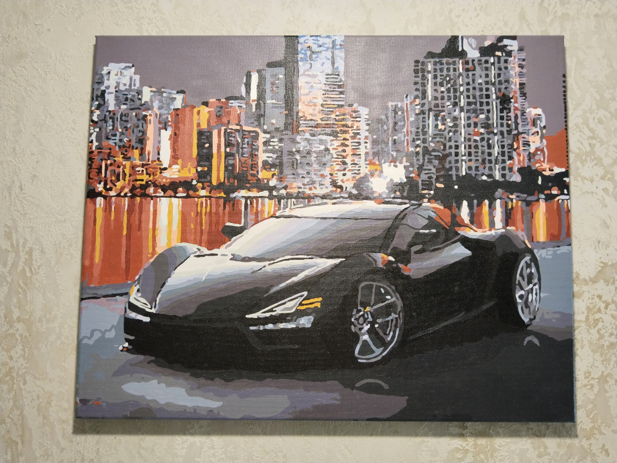 Картина Ещё одна, 50*40 см.
Ещё одна машинка, но на двоих.
Для любителей видов ночного города. Остановка перед движением.
И снова.
Тёмная сторона материи выделяет свет | Сетка — социальная сеть от hh.ru