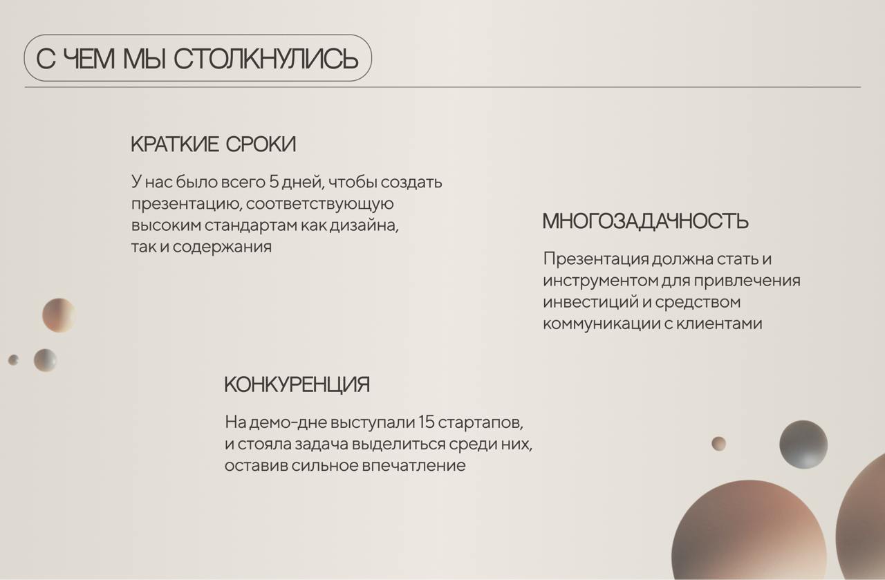 С большой гордостью и любовью делимся этим кейсом - инвестиционная презентация для компании Taddex
Taddex - это Saas-сервис автоматизированной проверки объектов недвижимости | Сетка — социальная сеть от hh.ru