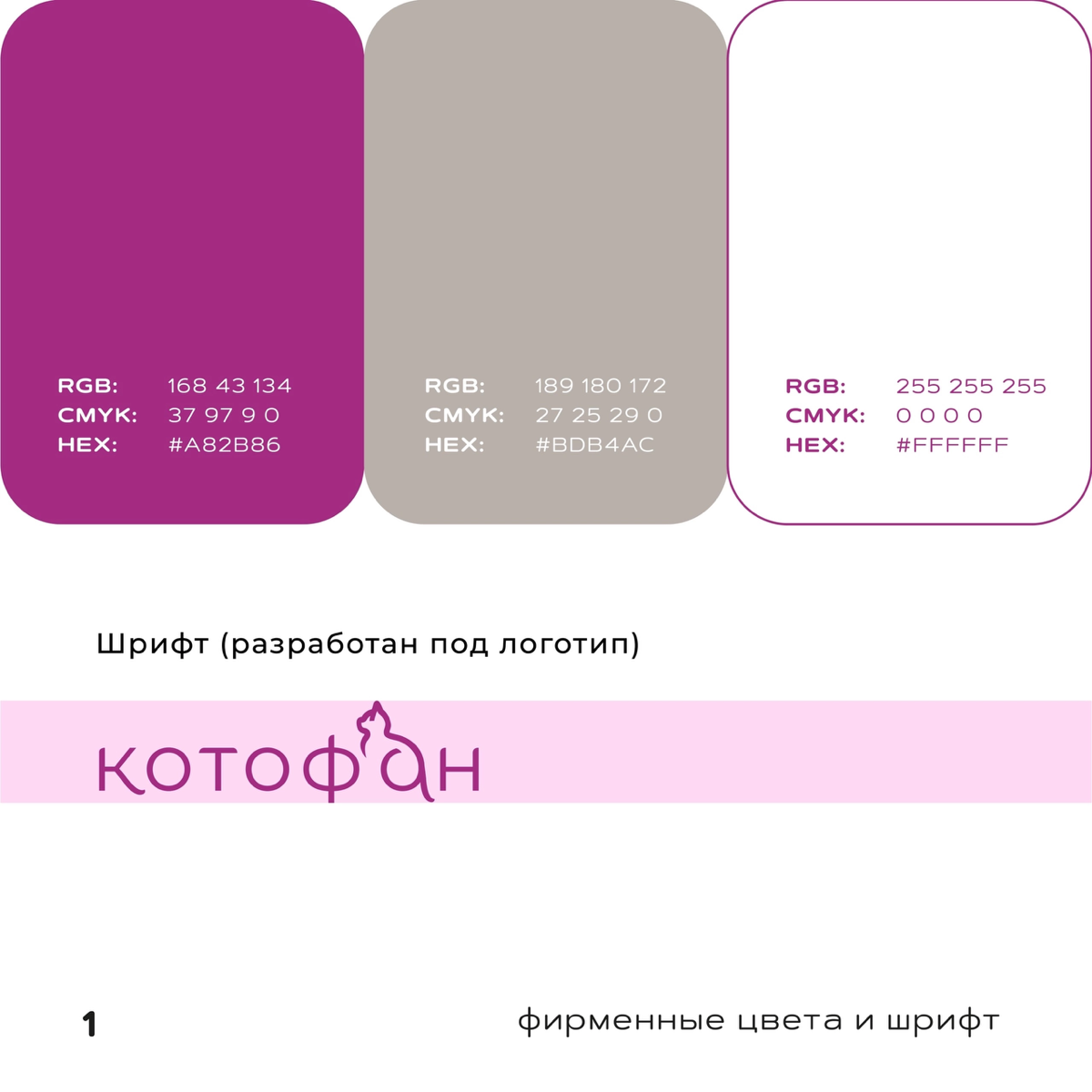 Логотип для компании «Котофан» | Сетка — социальная сеть от hh.ru