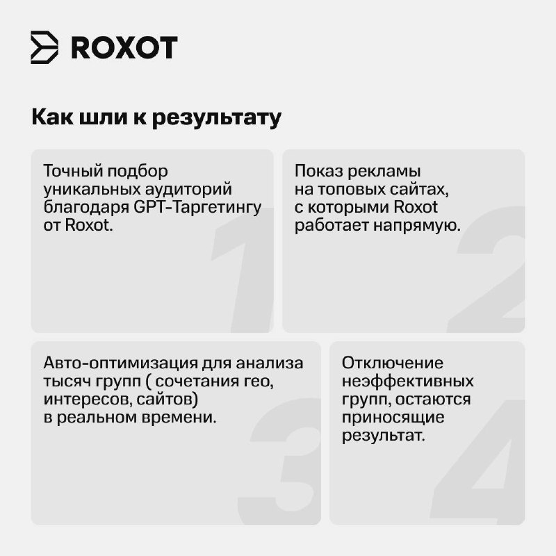 Кейс dentalab и Roxot. Как получать заявки на перегретом рынке – без увеличения бюджета в Директе
➡️Проблема: вы давно на рынке и эффективно росли в основном за счет Директа | Сетка — социальная сеть от hh.ru