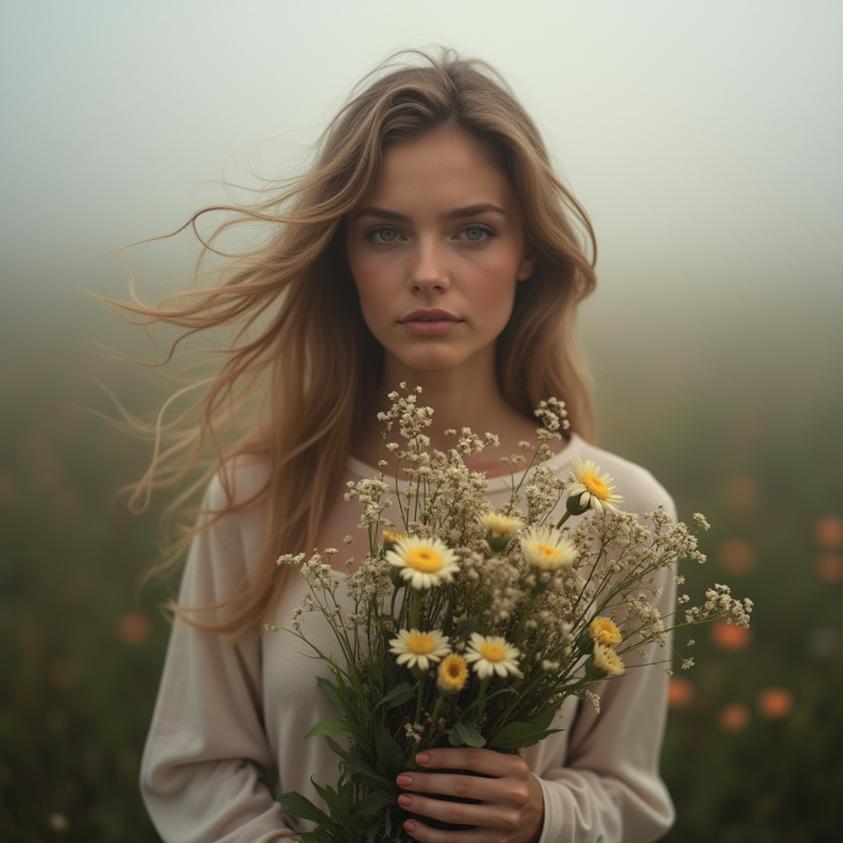 Сегодня был в роли фотографа для прекрасной модели #krea
Ставь лайк если нравится)
Промт:  
beautiful girl with flowers, motion blur effect, long exposure film, dreamy atmosphere with fog in backgroun... | Сетка — социальная сеть от hh.ru
