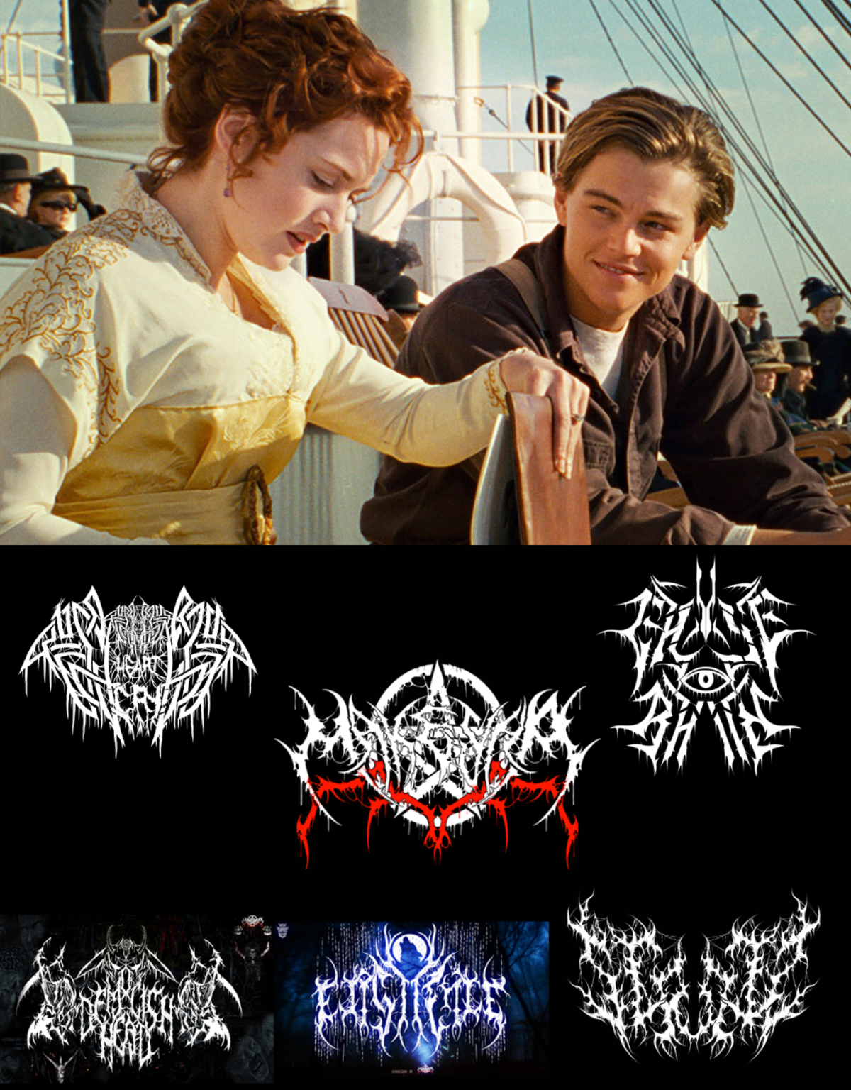 Логотипы в стиле☠️⛓️ "Блэк металл" | Сетка — социальная сеть от hh.ru