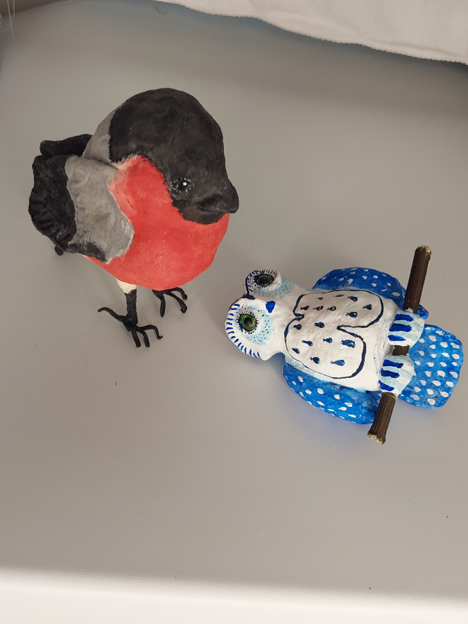 Ну вот и октябрь. Продолжаю "набивать руку" в изготовлении ватной игрушки. А это мои старые самые первые работы | Сетка — социальная сеть от hh.ru