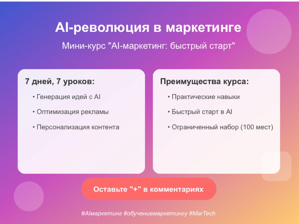 AI-революция в маркетинге: готовы ли вы? | Сетка — социальная сеть от hh.ru