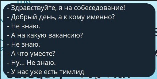 Тим-лиды, я не такого мнения, если что😜👋🏼 | Сетка — социальная сеть от hh.ru