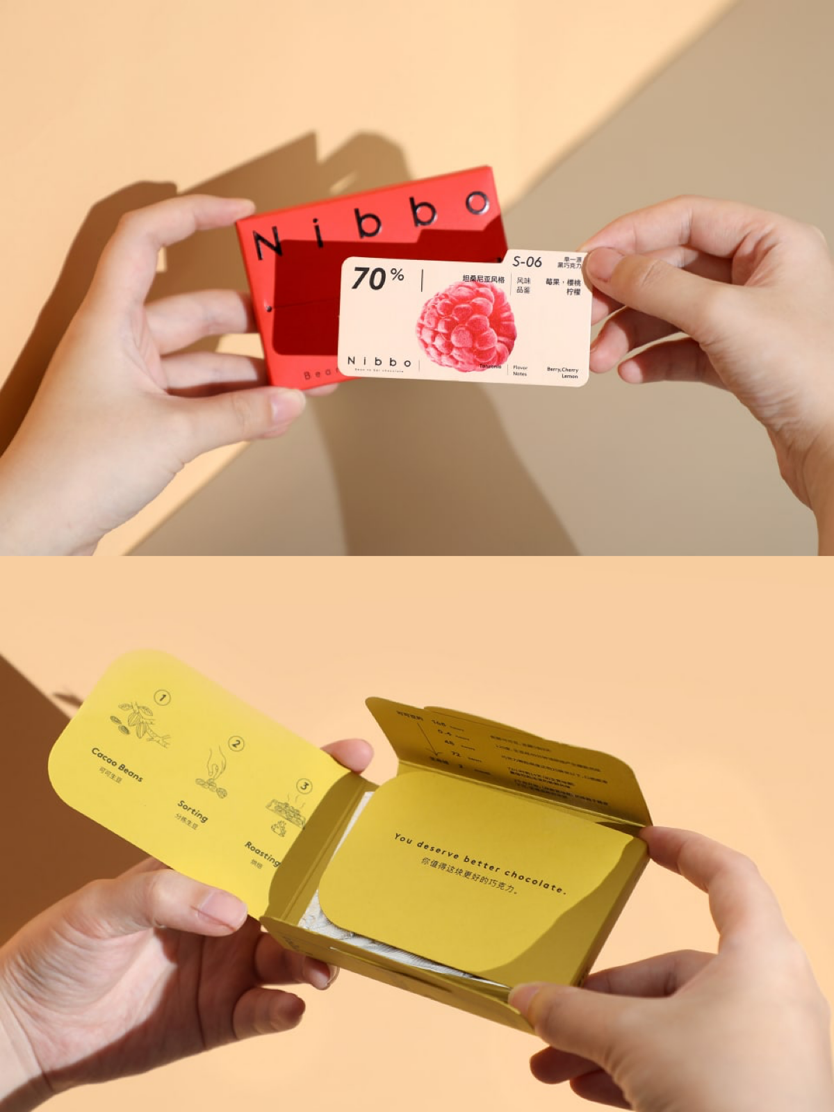 Nibbo Bean to Bar — линейка шоколада, который позиционируется как музейная коллекция
Оформление соответствует, упаковка похожа на архивную папочку со справочной информацией о конкретной плитке
#awdpac... | Сетка — социальная сеть от hh.ru