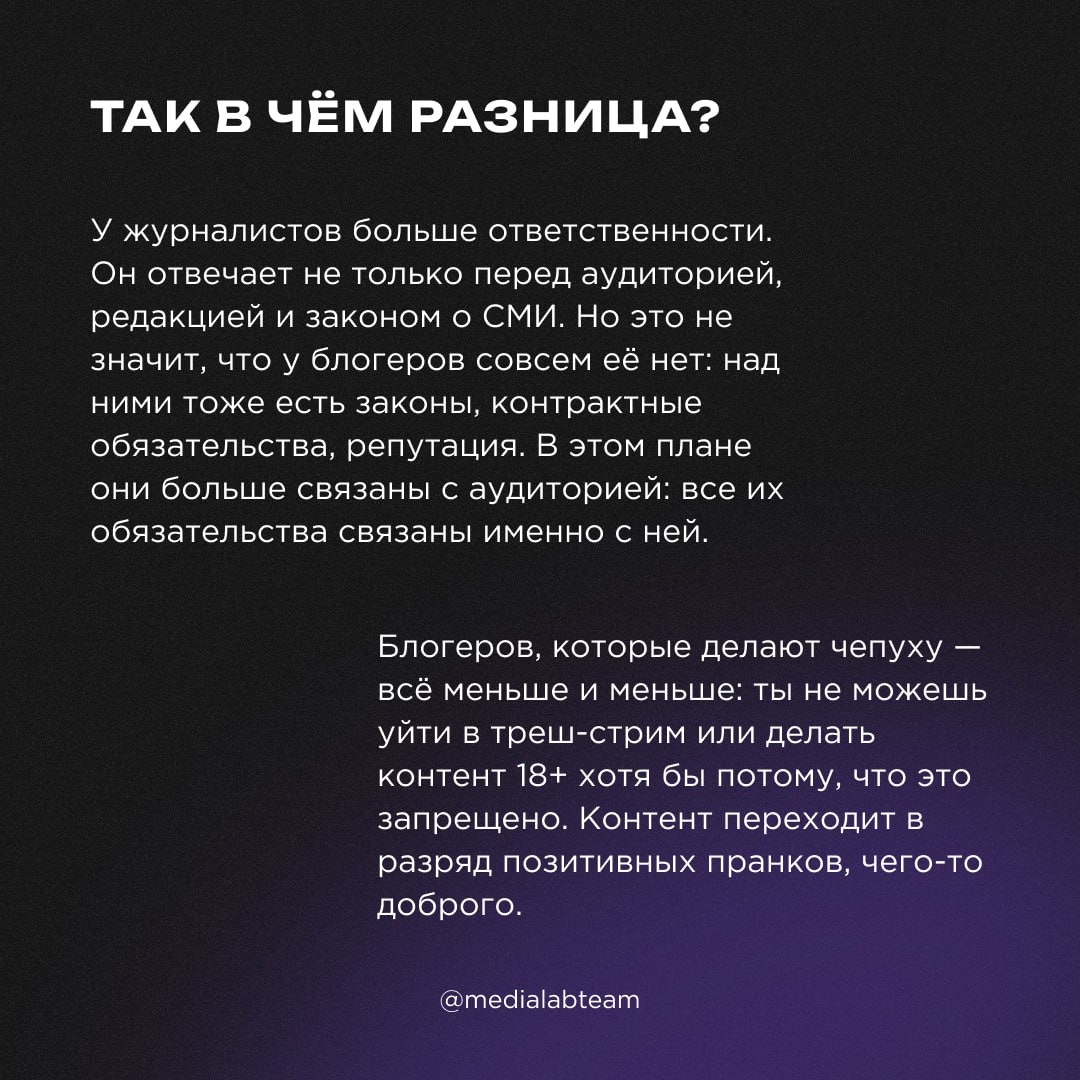 💻 Кто круче: блогеры или журналисты? Этот вопрос обсуждается не первый год, но на дженга-токе MEDIALABFEST на него взглянули по-новому | Сетка — социальная сеть от hh.ru