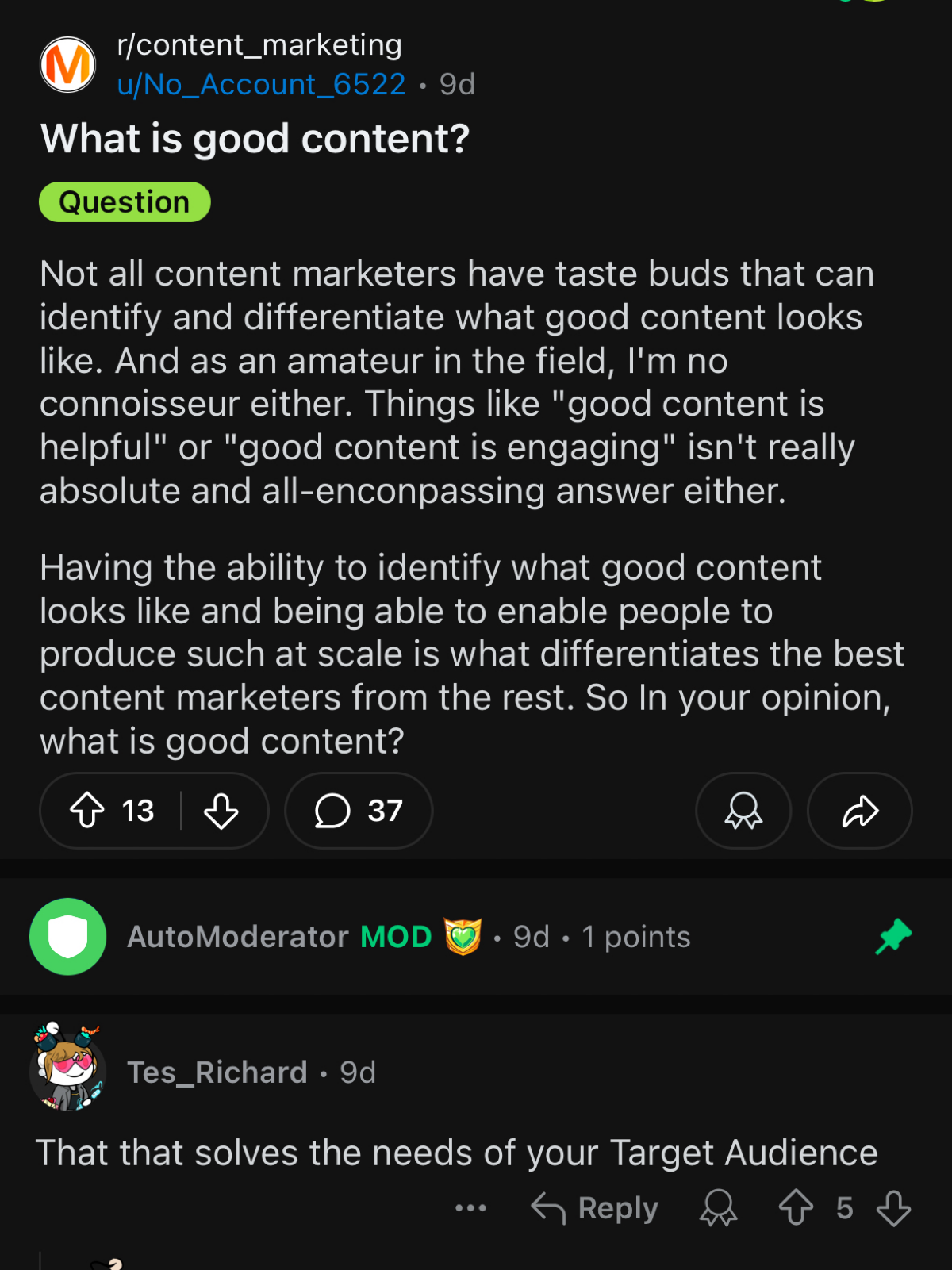 Что такое хороший контент? | Сетка — социальная сеть от hh.ru