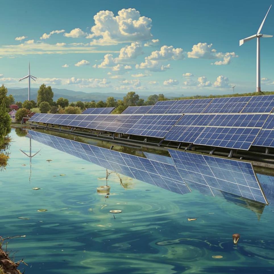 Солнечные панели и другие возобновляемые источники энергии играют ключевую роль в улучшении систем водоснабжения | Сетка — социальная сеть от hh.ru