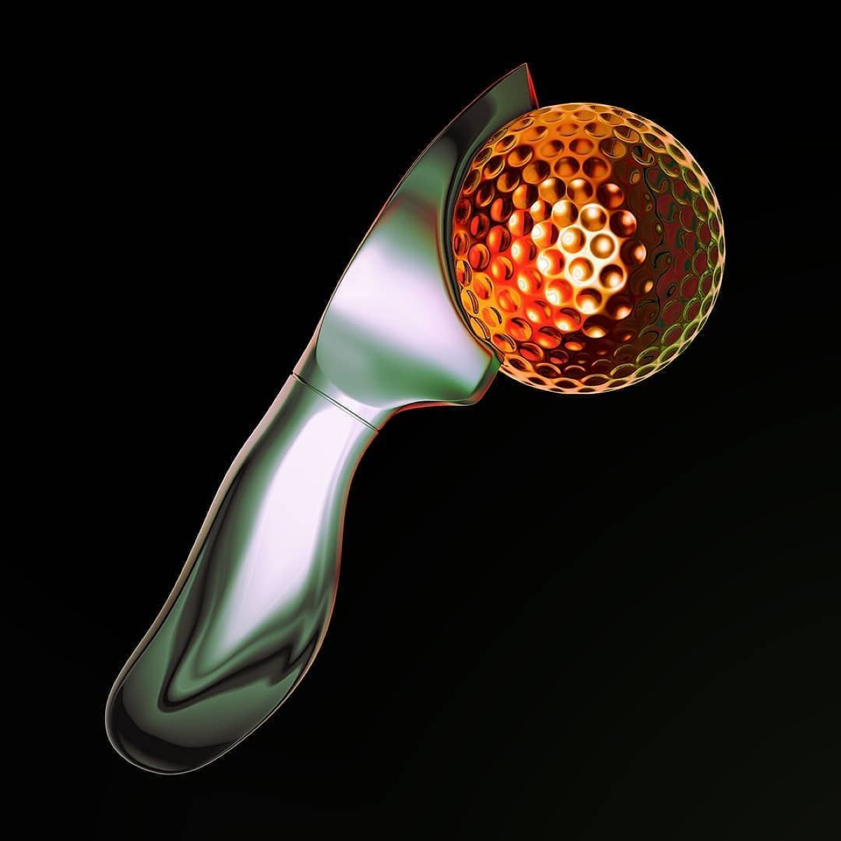 Трёхмерные «хромированные» композиции Васи Колотуши из Украины
#awd3D #awdillustration #awdart via instagram.com/kolotooosha | Сетка — социальная сеть от hh.ru