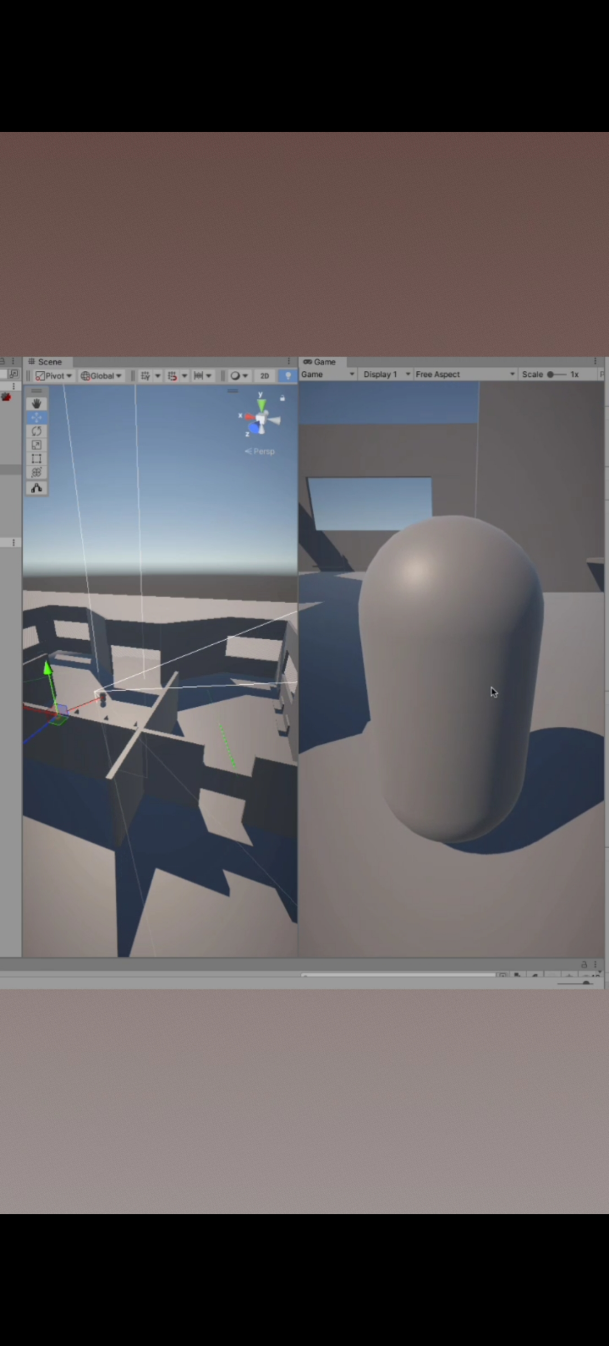 Жаль, в сетке нельзя выкладывать видео. Реализовал для игры камеры наблюдения, которые реагируют на появление в них игрока.
#unity #unity3d #gamedev | Сетка — социальная сеть от hh.ru