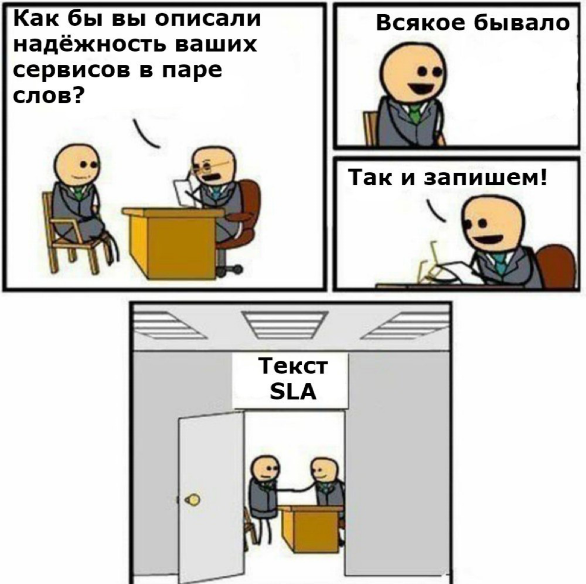 🧙‍♂️🛠 Мифы про SLA | Сетка — социальная сеть от hh.ru