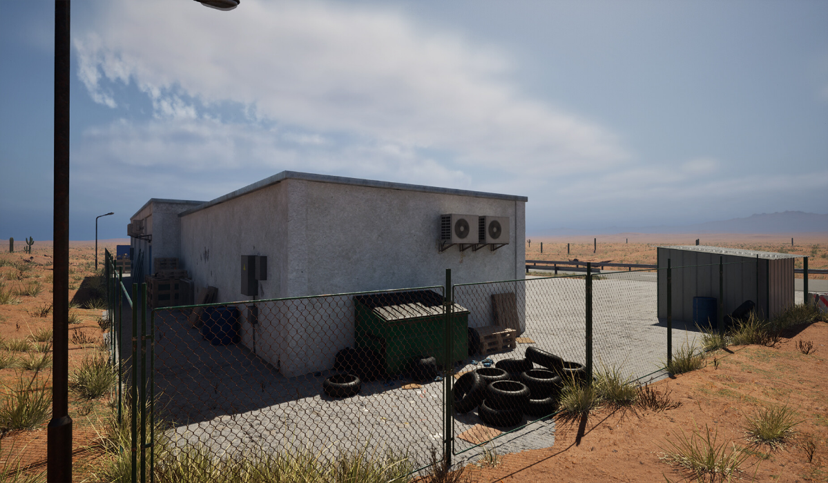 Одна из моих работ. Моделинг в блендере, сборка в анриле
#3d #blender #ue5 #environment | Сетка — социальная сеть от hh.ru