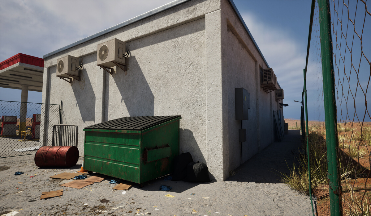 Одна из моих работ. Моделинг в блендере, сборка в анриле
#3d #blender #ue5 #environment | Сетка — социальная сеть от hh.ru