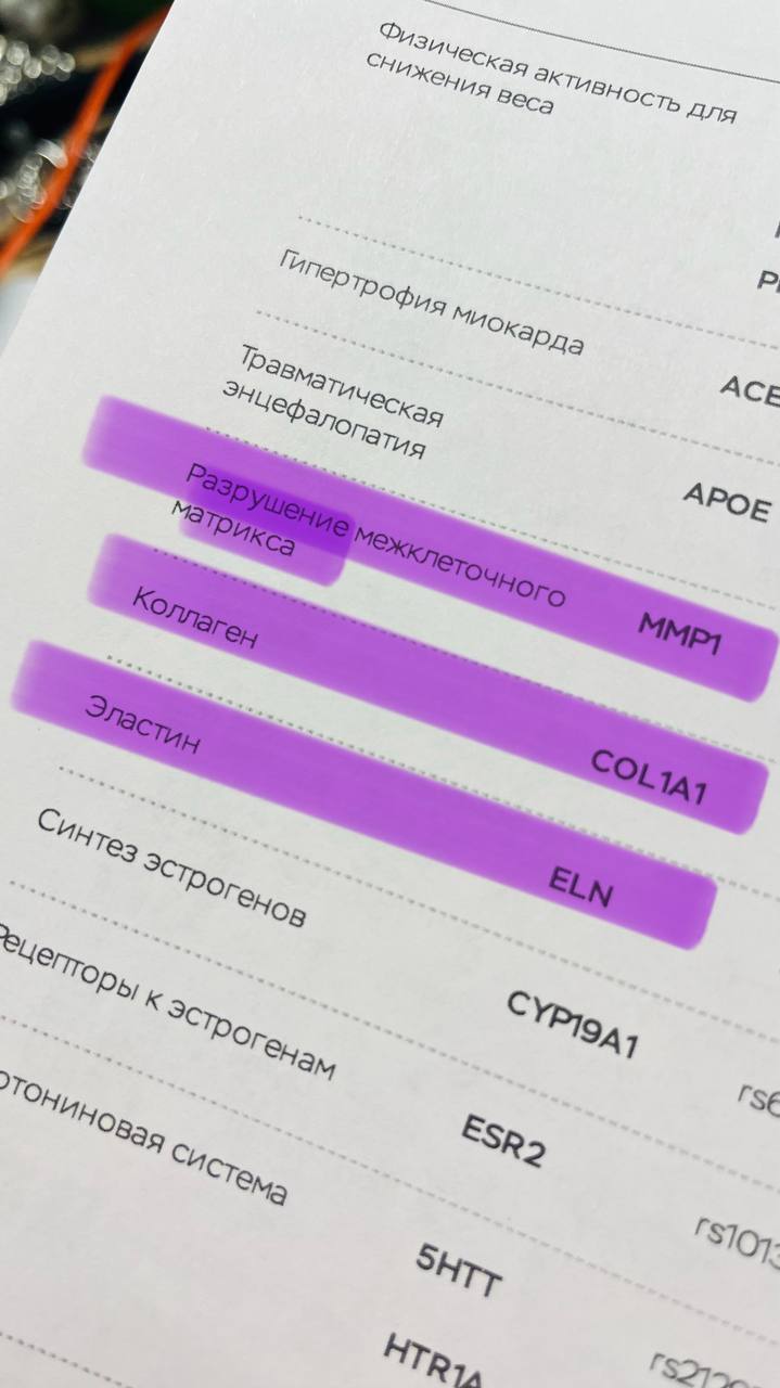 Эти гены мы смотрим в генетической панеле MyEXPERT
https://mygenetics.ru/b/?item1productid=283&coupon=DNA22 | Сетка — социальная сеть от hh.ru