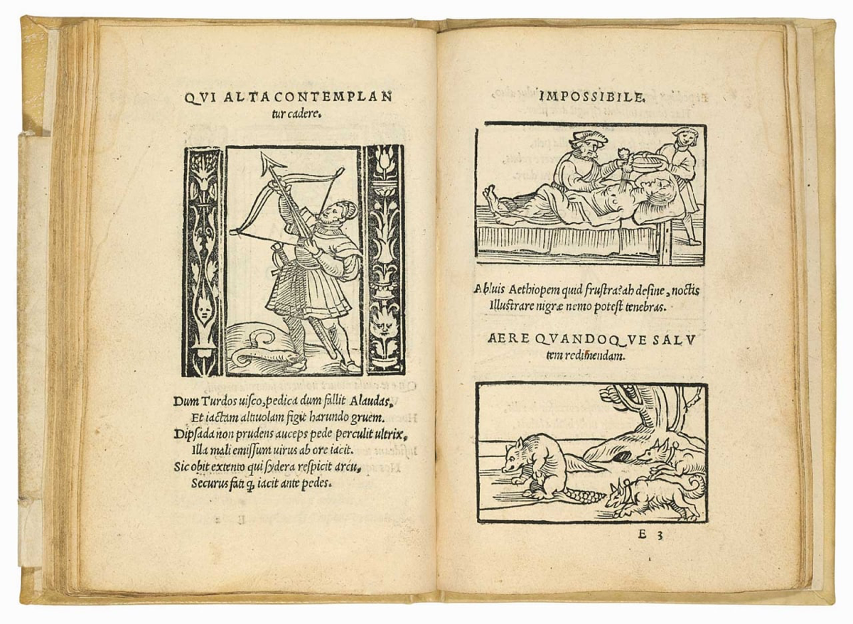 Интересная статья про средневековые «эмблематические книги» — что-то среднее между комиксами и современными мемами
https://clck.ru/3E6dwU  
На английском | Сетка — социальная сеть от hh.ru