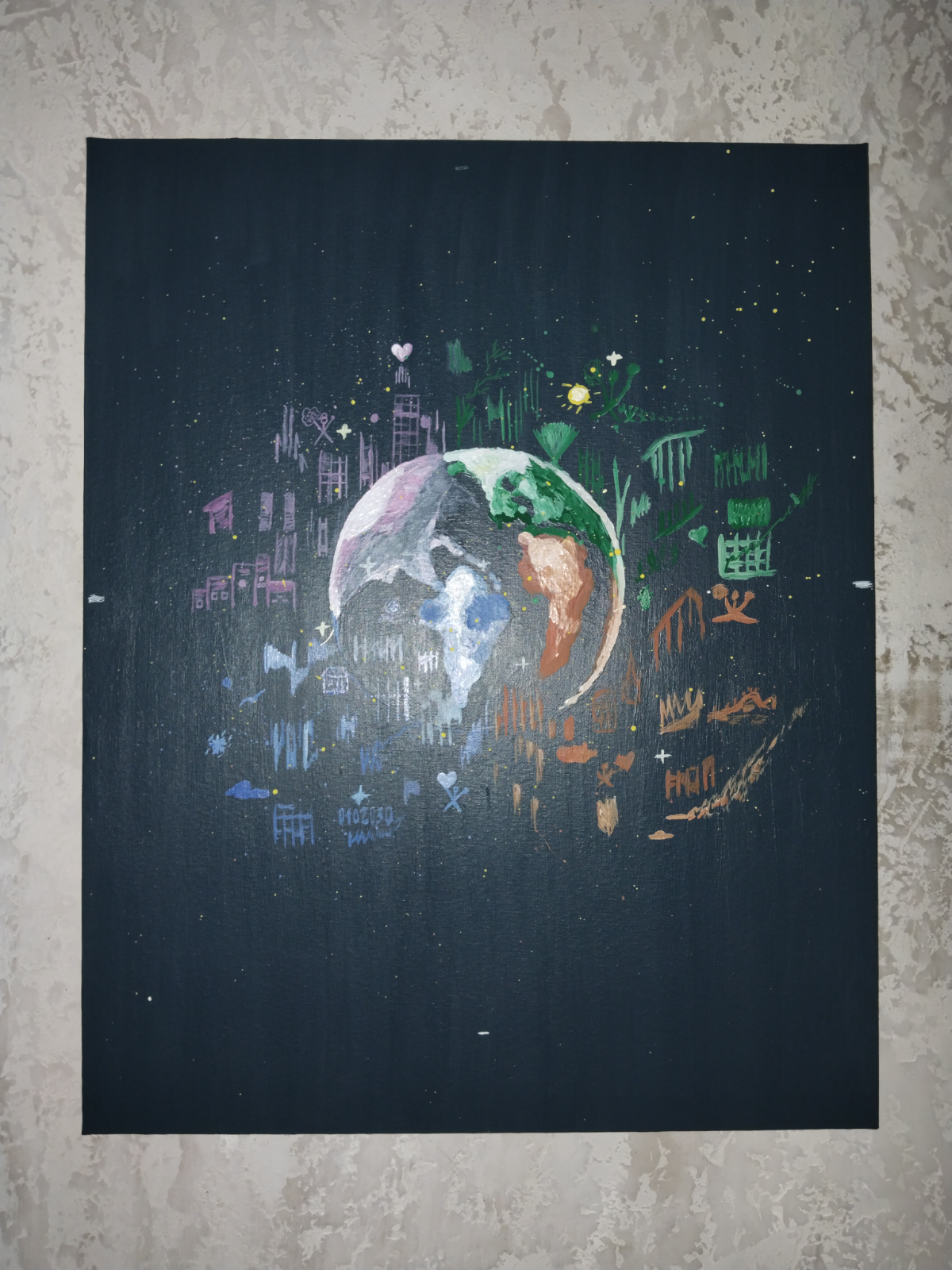 Картина Крипто Мир, 40*50 см.
Крипто Мир как частичное представление мироустройства.
Картина в единственном экземпляре.
© https://www.livemaster.ru/item/53207570-kartiny-i-panno-kartina-kripto-mir | Сетка — социальная сеть от hh.ru