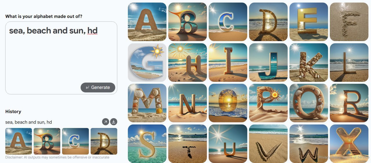 #нейронкидлятекста
📝 Сгенерируйте уникальный шрифт за один клик с помощью нейросети Google GenType!
Не можете найти идеальный шрифт в интернете? Или ищете что-то по-настоящему оригинальное? Тогда Goog... | Сетка — социальная сеть от hh.ru