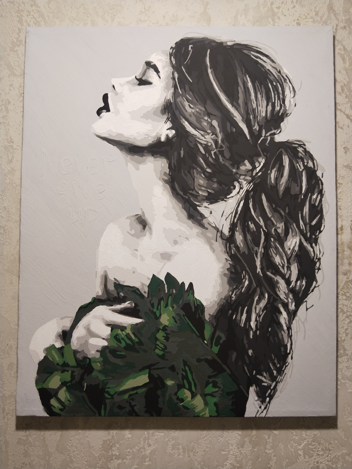 Картина Девушка, 40*50 см.
Когда мысли проходят через человека, человек фиксирует их в своём теле в виде жестов, сигналов, взглядов... Человек как передатчик прозрачных мыслей в зримое, ощутимое.. | Сетка — социальная сеть от hh.ru