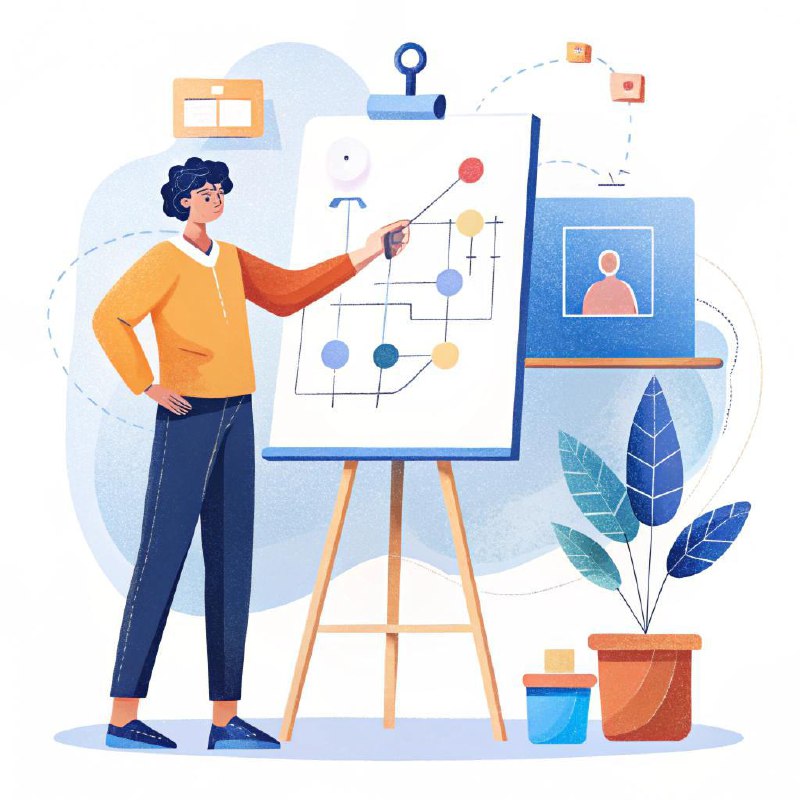 Визуализация на разных этапах жизненного цикла проекта  
В предыдущем посте мы обсудили, как визуализация помогает упростить сложные процессы и наладить коммуникацию в команде | Сетка — социальная сеть от hh.ru