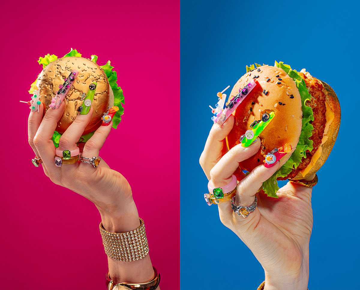 Burger
Photographer: Andrey Vasilyev
Post-production / Creative Retoucher: Alexey Samsonov | Сетка — социальная сеть от hh.ru