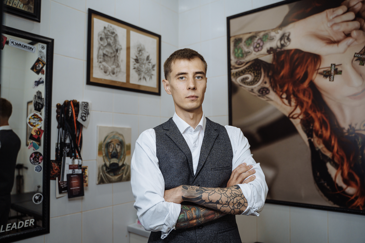 Съемка для салона Tatoo Leader в партнерстве с мужским магазином Men’s Look Store | Сетка — социальная сеть от hh.ru