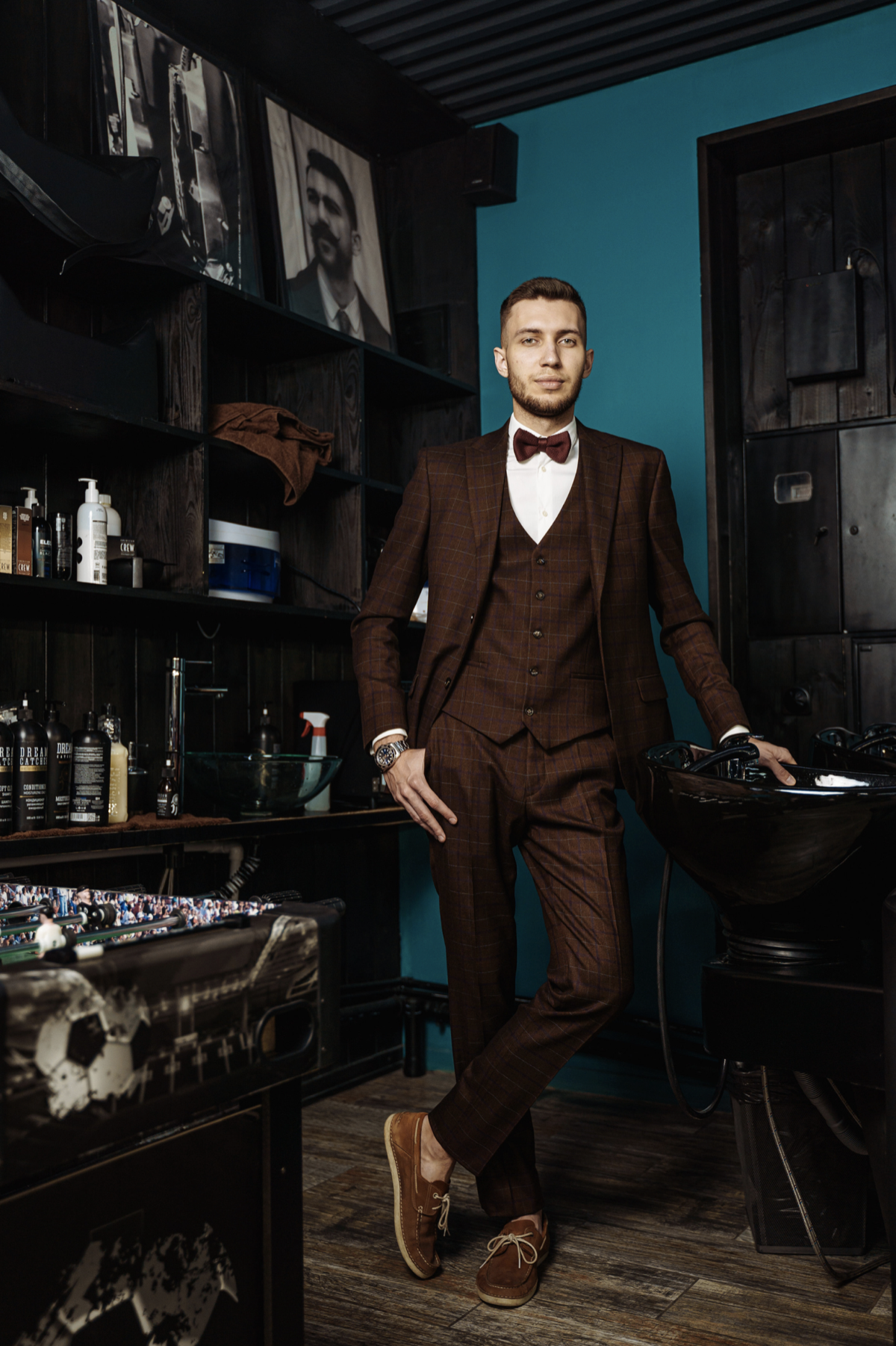 Съемка для барбершопа DABRO в партнерстве с мужским магазином Men’s Look Store | Сетка — социальная сеть от hh.ru