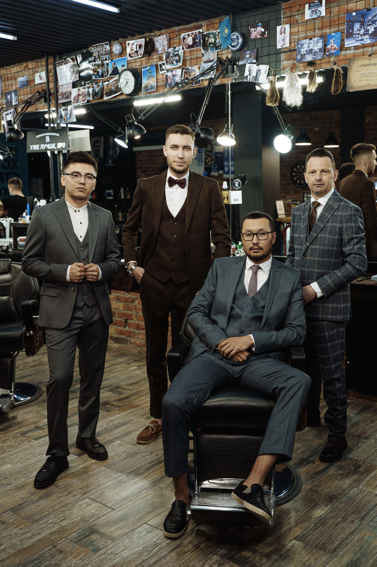 Съемка для барбершопа DABRO в партнерстве с мужским магазином Men’s Look Store | Сетка — социальная сеть от hh.ru