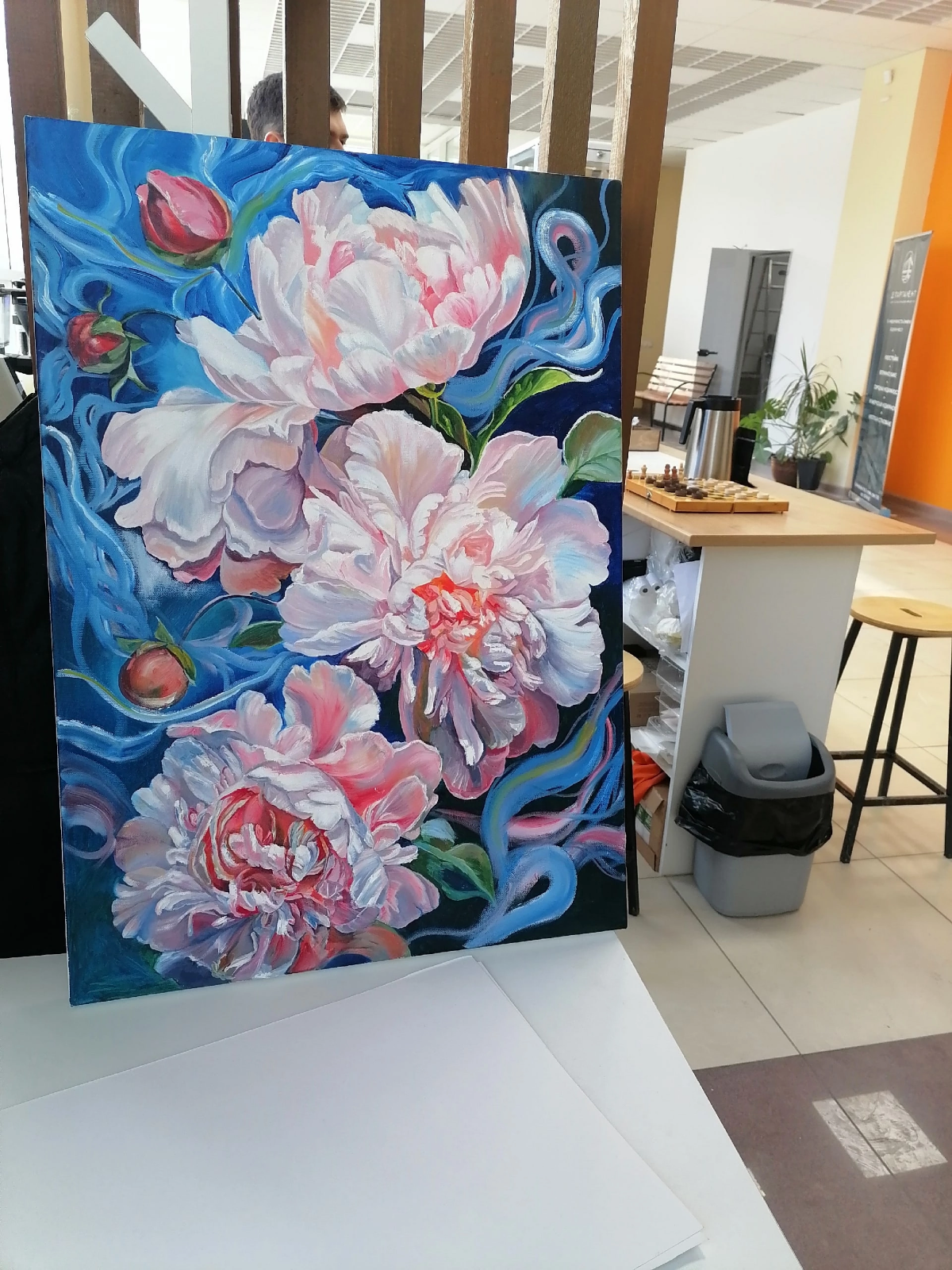 Картина в ваш интерьер. Размер холста 100*70. " Аромат пионов"  Продается. For sale. Написана масляными красками. При оплате наличными скидка в 30% | Сетка — социальная сеть от hh.ru