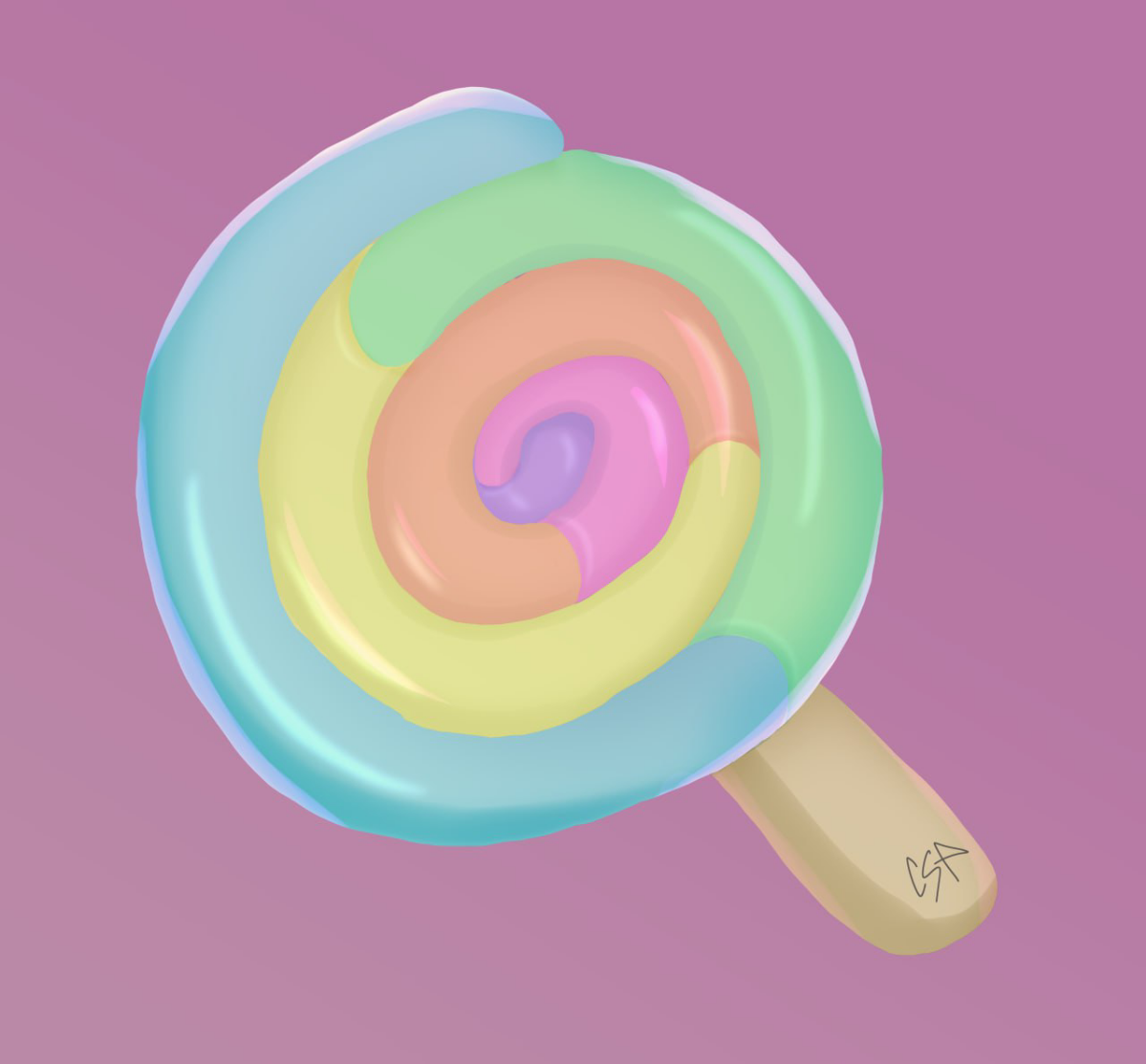 и ещё раз попробовала 🍭  
фотограм - drrawwr  
#candy #casual #caspercreate #art #gamedesign #artwork #uiux | Сетка — социальная сеть от hh.ru