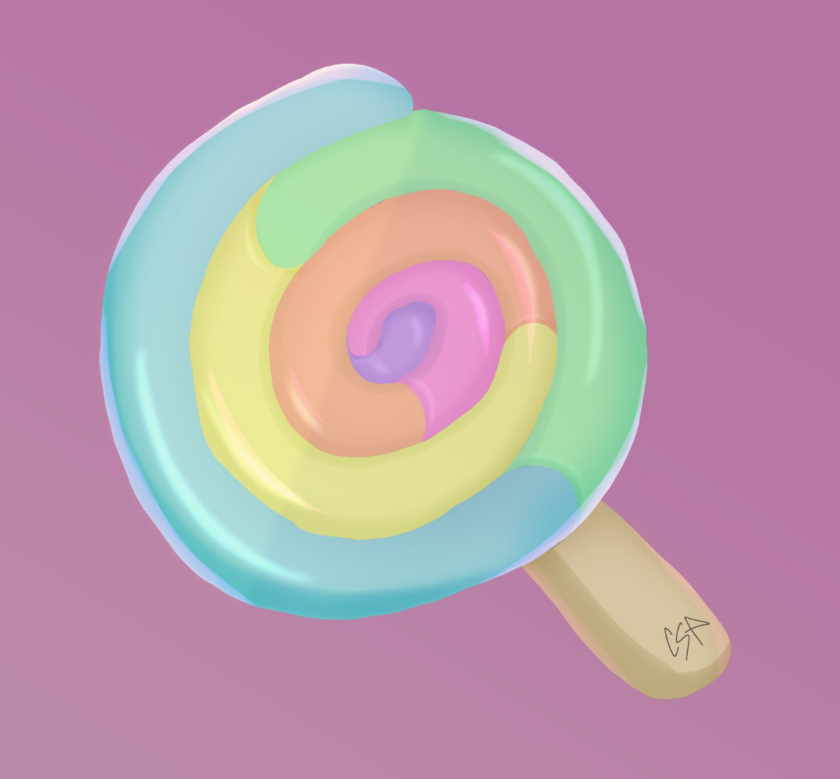 и ещё раз попробовала 🍭  
фотограм - drrawwr  
#candy #casual #caspercreate #art #gamedesign #artwork #uiux | Сетка — социальная сеть от hh.ru