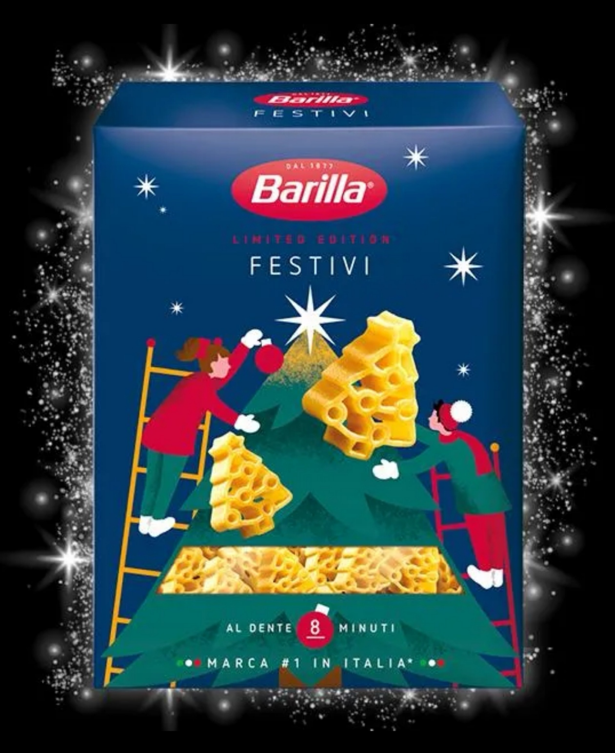 Что-то мы всё о делах, да о делах 😊 Сегодня же пятница! Пора выдыхать рабочие будни 🌬️  
Поэтому сегодня от меня - новость из мира кулинарии 🍲
Смотрите, какие Barilla выпустила прикольные новогодние м... | Сетка — социальная сеть от hh.ru