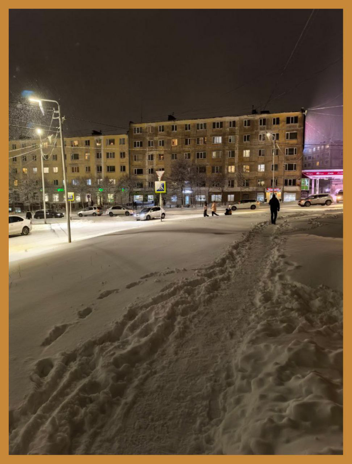 Магаданский вечер как световое шоу / Magadan's evening is like a light show | Сетка — социальная сеть от hh.ru